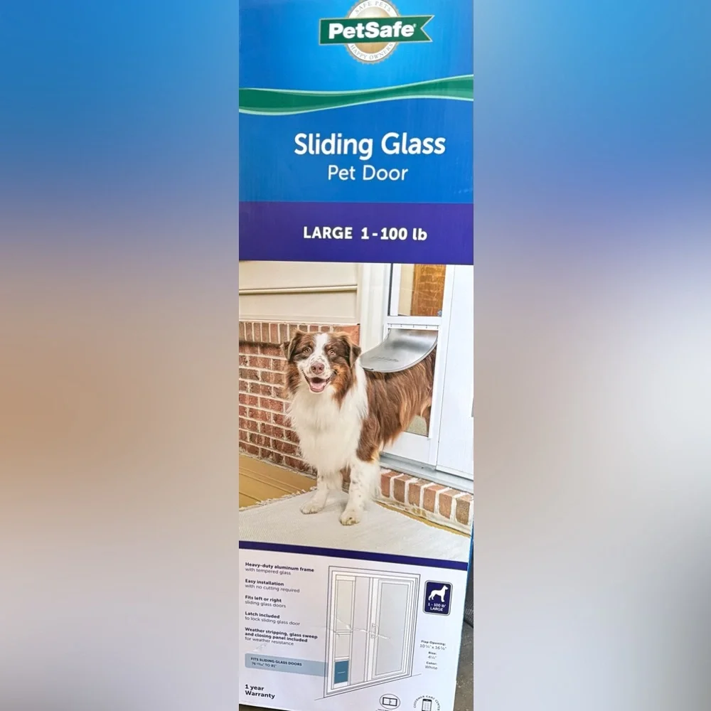 PetSafe sliding door doggie door